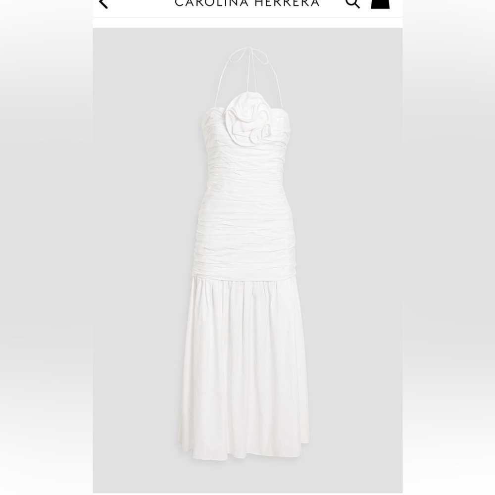 Carolina Herrera White Dress